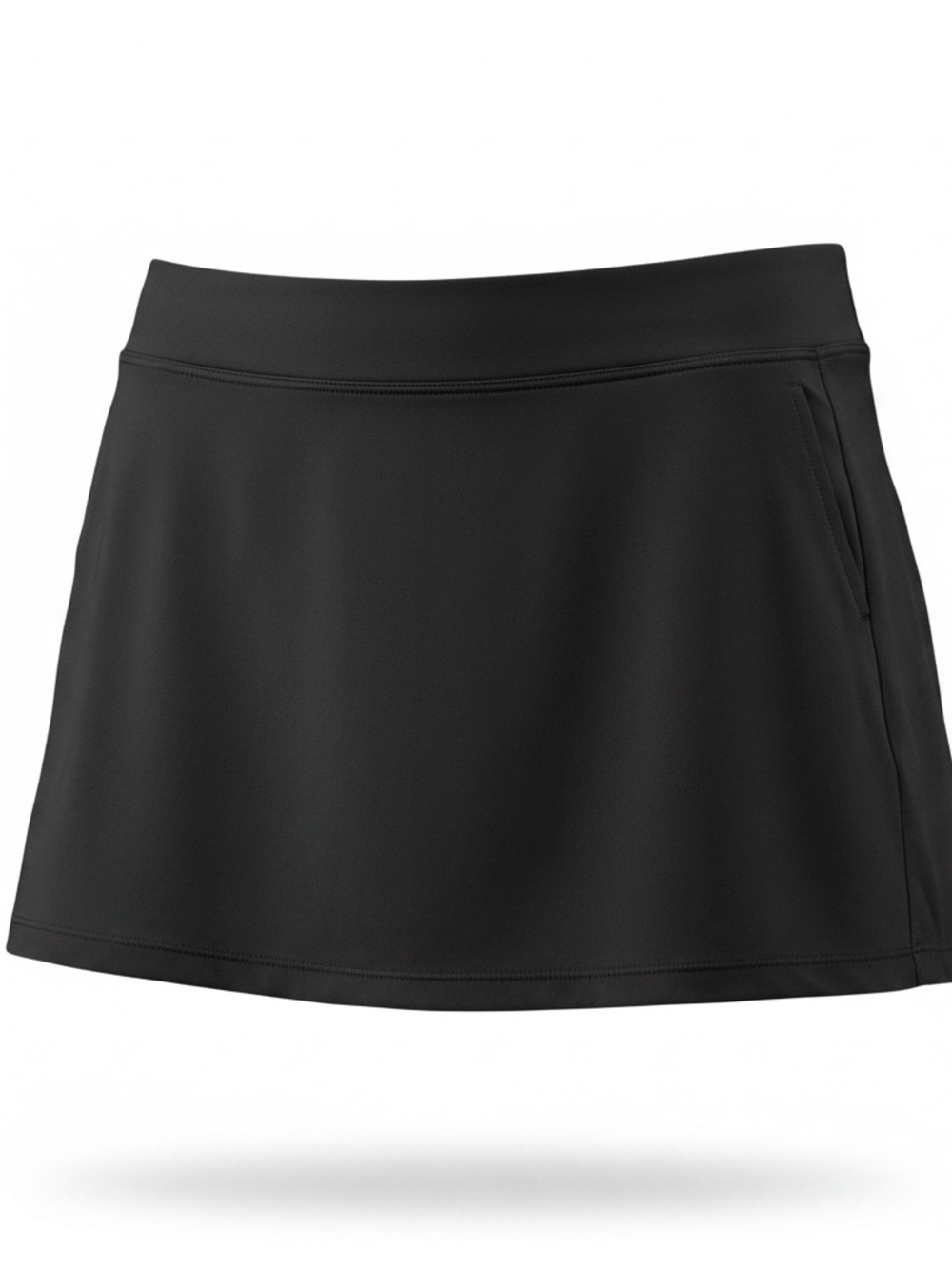 PGA Tour Black Women's Circle Skirt with Side Pockets